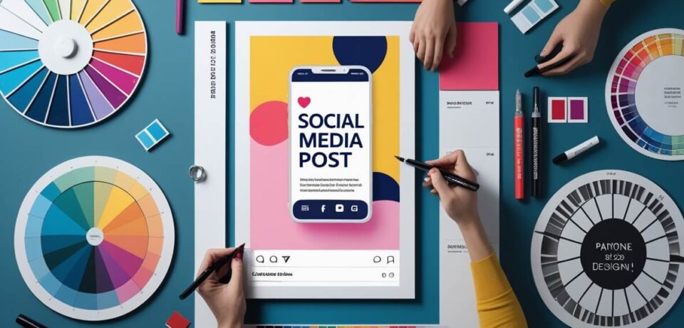 Leonardo_Phoenix_10_An_overhead_view_of_a_printed_social_media_0